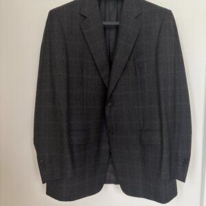 Canali 2 Button Side Vent 100% Wool Sport Coat - Sz 42R